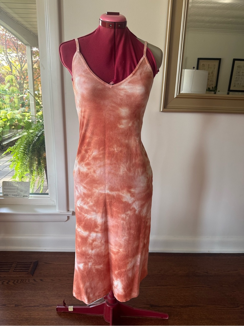 TIE DYE MIDI DRESS